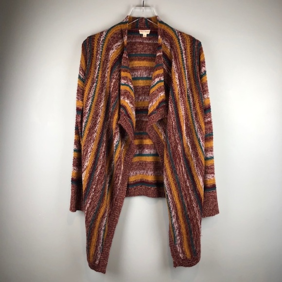 Hem & Thread Sweaters - hem & thread Striped Cardigan